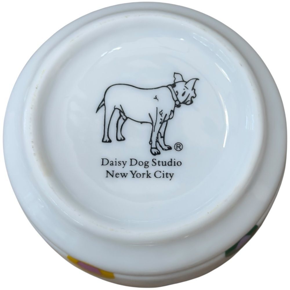 Daisy Dog Studio New York Colorful Polka Dot Jar with Lid. - Picture 8 of 9
